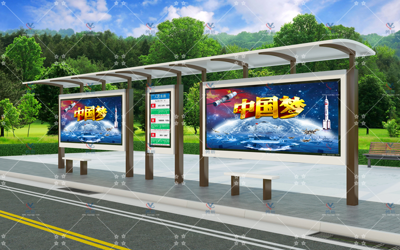 現(xiàn)代候車亭YCHS-014